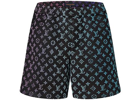 reflective louis vuitton shorts|designer mesh shorts.